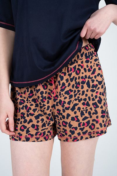 Kyron Γυναικείο σορτς Leopard Print / Άνετο και κομψό σχέδιο