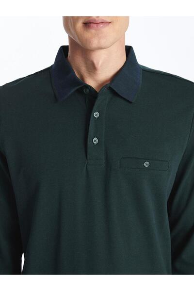 LC Waikiki Polo Yaka Uzun Kollu Pike Erkek Tişört (S5)