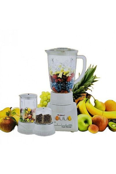TWOMAX 3in1 Blender 2 Speed 1.5L 350W TM-407 - White