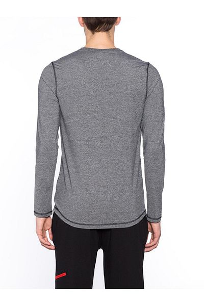 LC Waikiki Men's Medium Gray Melange T-Shirt 7Y3470Z8