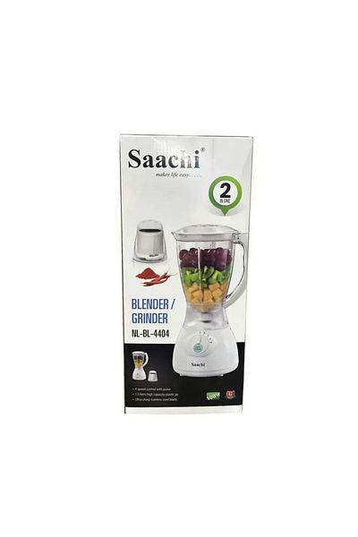 SAACHİ Saachi Double Jar Blender 1.5L 300W NL-BL-4404 - White