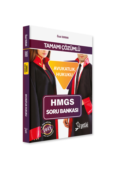 Yetki Yayıncılık Yetki 2025 Baskı HMGS Avukatlık Hukuku Soru Bankası