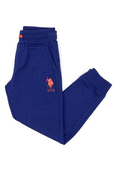 U.S. Polo Assn. Pantaloni de sport albaștri pentru copii