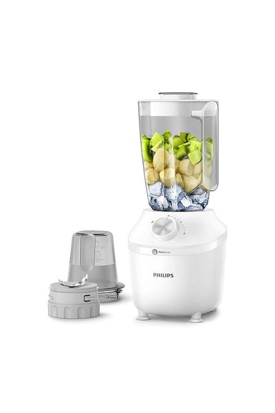 Philips خلاط 600 واط HR2191/20- أبيض