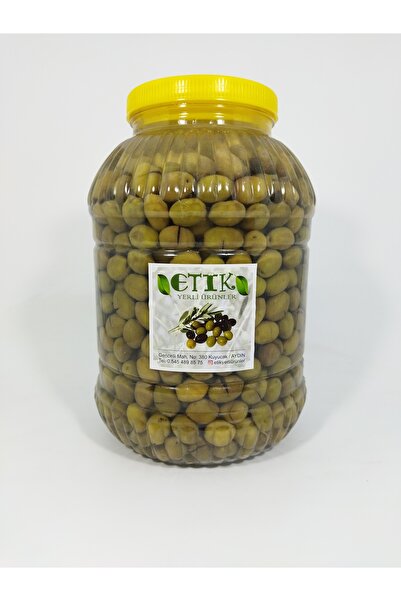 etik yerli ürünler Manzalina Cinsi Kırma Tatlanmış Zeytin 5 Kg