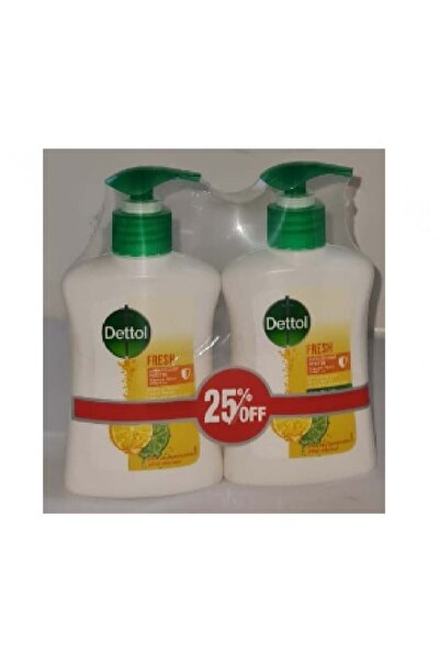 Dettol غسول اليدين المنعش 200 مل قطعتين خصم 25%
