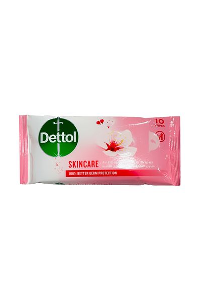 Dettol Wipes 10 Pcs Skin Care (12468) --- Dettol Wipes 10 Pcs Skin Care