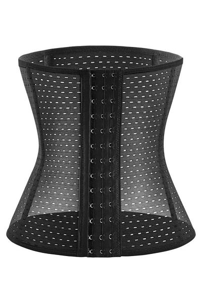 MİSTİRİK Ulyana Black Recovery Corset - Waist Lift with Underwire and Agraph