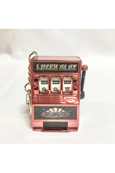 Choice12 D buckle Red Simple Fashion Trend Keychain Toy Fruit Machine Slot Ma...