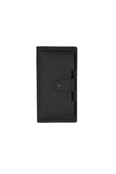 MFT Leather Design 6954 Genuine Leather Unisex Wallet with Phone Compartment