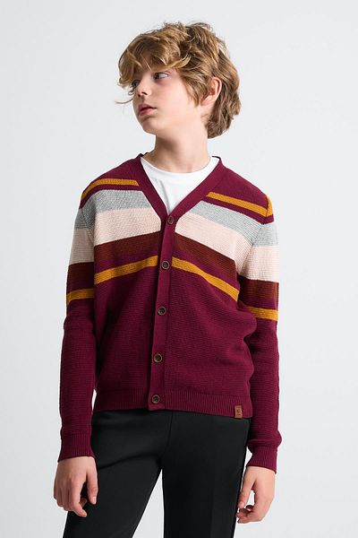 ALEXANDERGARDI Buttoned Children's Knitwear Cardigan (C20-18367)