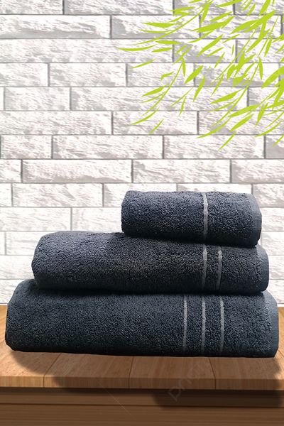 S&R 3-Piece Bath Towel Set - Bath Towel Set 100% Cotton