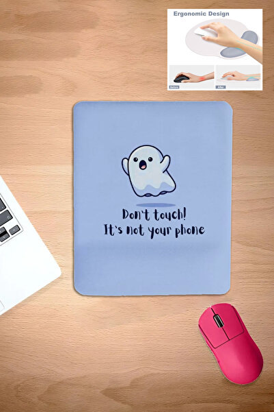 KARMAT Albastru, dreptunghiular, cu model, mousepad, mousepad confortabil cu ...