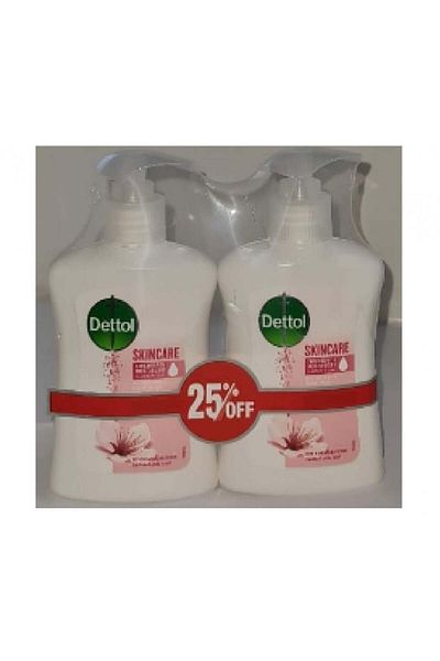 Dettol HAND WASH SKINCARE TWIN PACK 25%OFFER 200ML