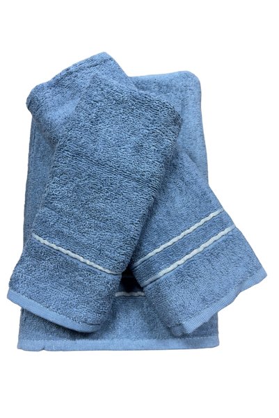 S&R 3-Piece 100% Cotton Bath Towel Set - Bath Towel Set