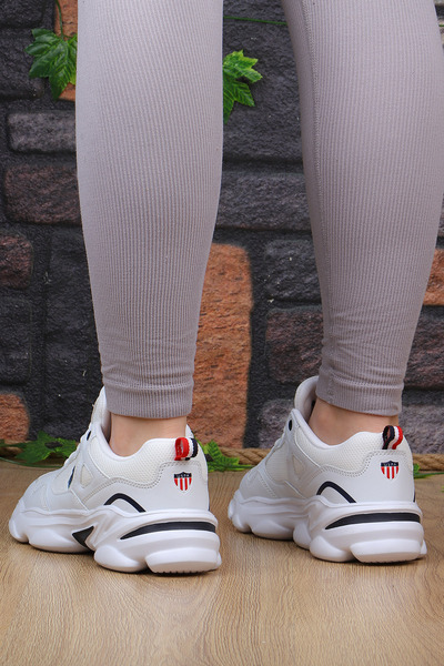 U.S. Polo Assn. Anorak Yüksek Rahat Taban Unisex Sneaker Spor Ayakkabı