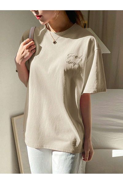uyguntarz Μπλουζάκι Unisex Good Days με εμπριμέ σχέδιο