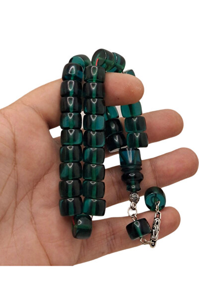 Han Ticarethane Roată tăiată Necif Blue Amber Tasbih