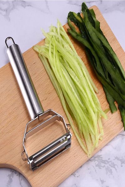 Open Home Concept Stainless Steel Julienne Peeler Practical Vegetable Peeler