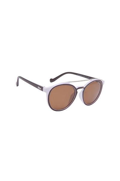 Lee Cooper Kids Round Polarised Sunglasses Brown Lens -  LCK109C03