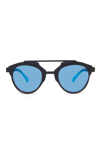 Lee Cooper Kids fashion Polarised Sunglasses Blue Mirror Lens - LCK102C01