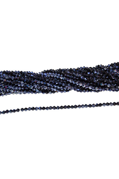 Serhat Aksesuar ve El İşçilik خرز زجاجي كريستالي هرمي مدخن 4 مم، 1 خيط - (85 ...