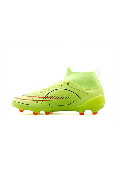 Playup Neon Yellow Men's Turf Football Shoes Mk-241-132