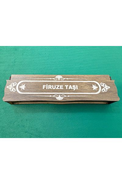 Anemore Collection Turquoise Stone 33-Piece Rosary and Bracelet Wooden Box Gift for Lover and Father