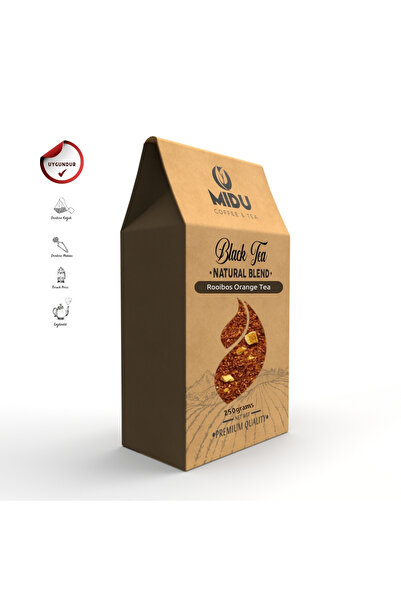 MİDU COFFEE & TEA رويبوس شاي زهرة الشمس البرتقالية 250 جرام
