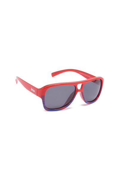 Lee Cooper Kids Retro Polarised Sunglasses Grey Lens -  LCK108C02