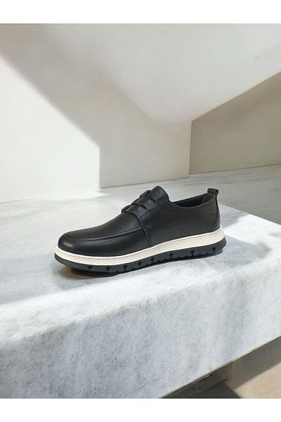 Voyager BĂRBAȚI PIELE VERITĂ CU șireturi TALPA DE CAUCUC PANTOFI CASUAL CONFORȚIȘI ȘI ELEGANTI