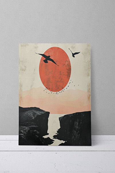 qoeuyl boutique Bohemian Nature Θέμα Νο: 15 Retro Vintage 18x27 MDF Ξύλινη αφ...