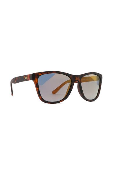 Lee Cooper Square Polarised Sunglasses Blue Revo Lens for Smart Men - LC1039C02