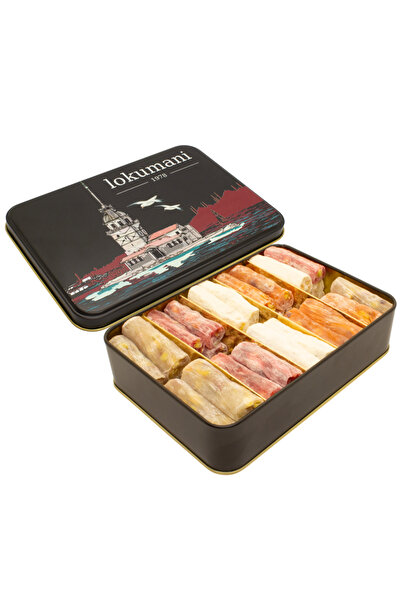 lokumani لوكوم اصابع الفستق المختلط 820 جرام