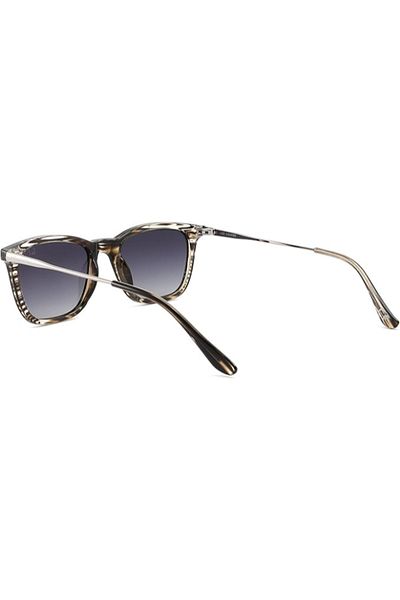 Lee Cooper Men Polarized Sunglasses BROWN STRIPE Mirror Lens - LC1003C01