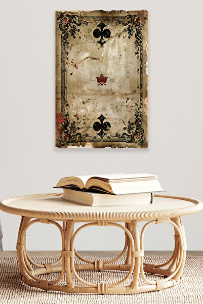 qoeuyl boutique Τραπέζι με θέμα τα παιχνίδια Νο: 1 Retro Vintage 18x27 MDF Ξύ...