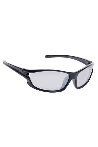 Lee Cooper Kids Sports Polarised Sunglasses Silver Mirror Lens - LCK101C01