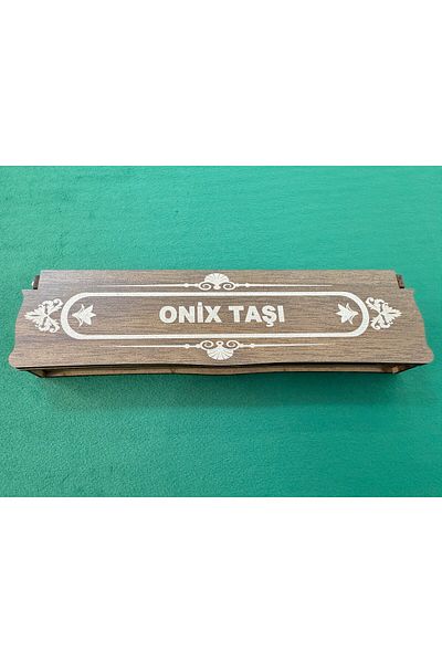 Anemore Collection Onyx Stone 33-Piece Rosary Wooden Box Gift for Lover and Father