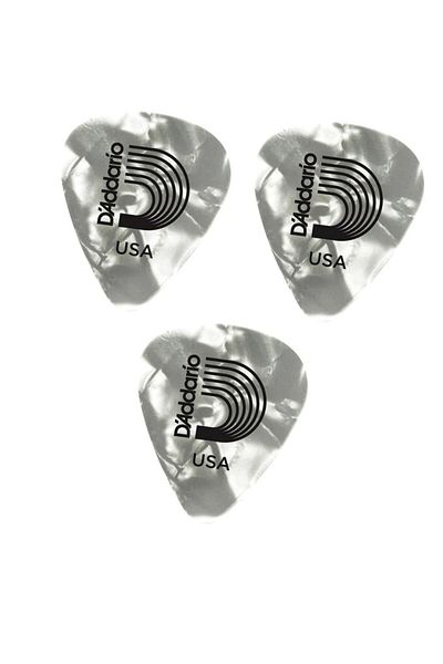 Planet Waves 1Cap4-Wh 3 Pieces Guitar Picks 0.70 mm Medium