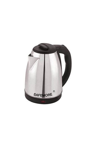 SAFEMORE غلاية كهربائية 1.8 لتر 1500 وات SMK-880 - فضي