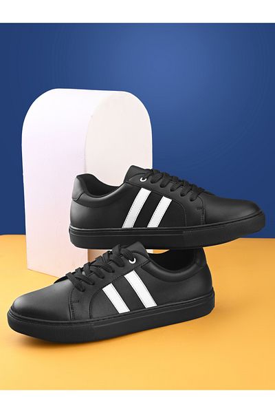 Styli Color Block Lace Up Sneakers