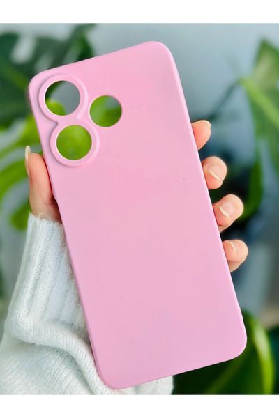 Go Aksesuar حافظة سيليكون مرنة متوافقة مع هاتف Redmi 13