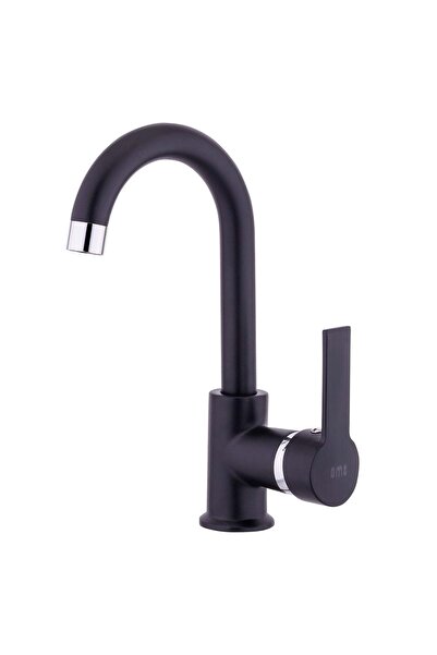 BMS Mina Kuğu Lavabo Bataryası Siyah Kod 381 S