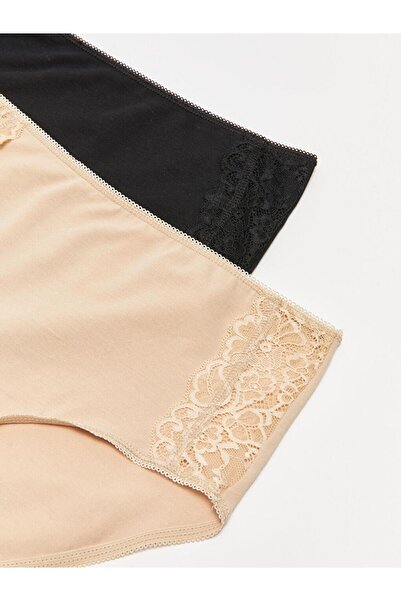 LC Waikiki Lace Detailed Classic Panties 2 Pack (S3)