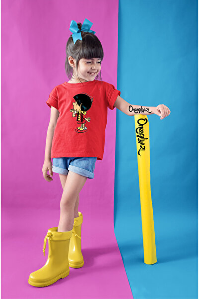 oneagılyazı Cedric Chen Printed Girl's Oversize T-Shirt