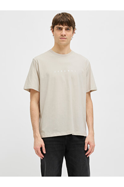 REBEL By Styli تي شيرت JREBROCKY LOGO SS برقبة دائرية