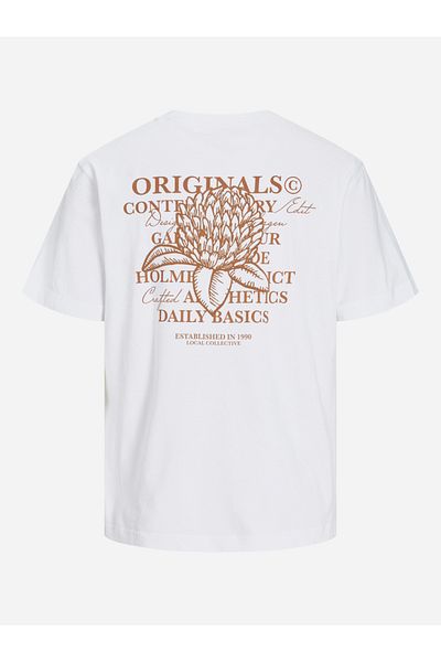 Jack & Jones Graphic Print Crew Neck T-Shirt