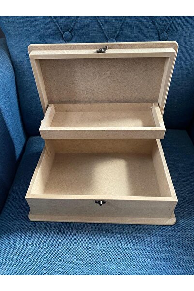 SayanShop AHŞAP AKSESUAR SAKLAMA KUTUSU