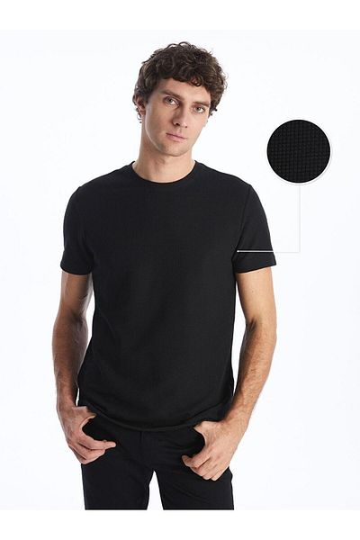 LC Waikiki Ανδρικό μπλουζάκι με κοντό μανίκι Crew Neck (S4)