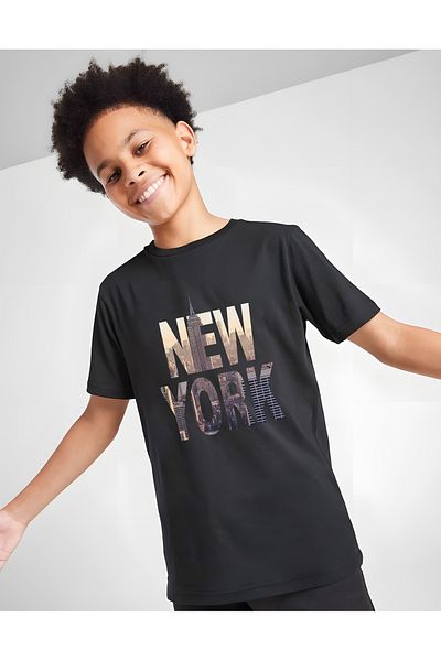 uyguntarz Children's Newyork Printed Cotton Tshirt
